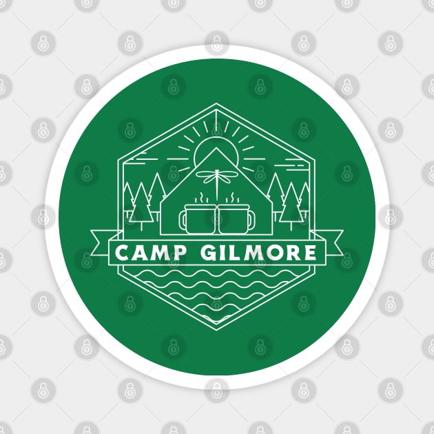 Camp Gilmore Magnet by Stars Hollow Mercantile